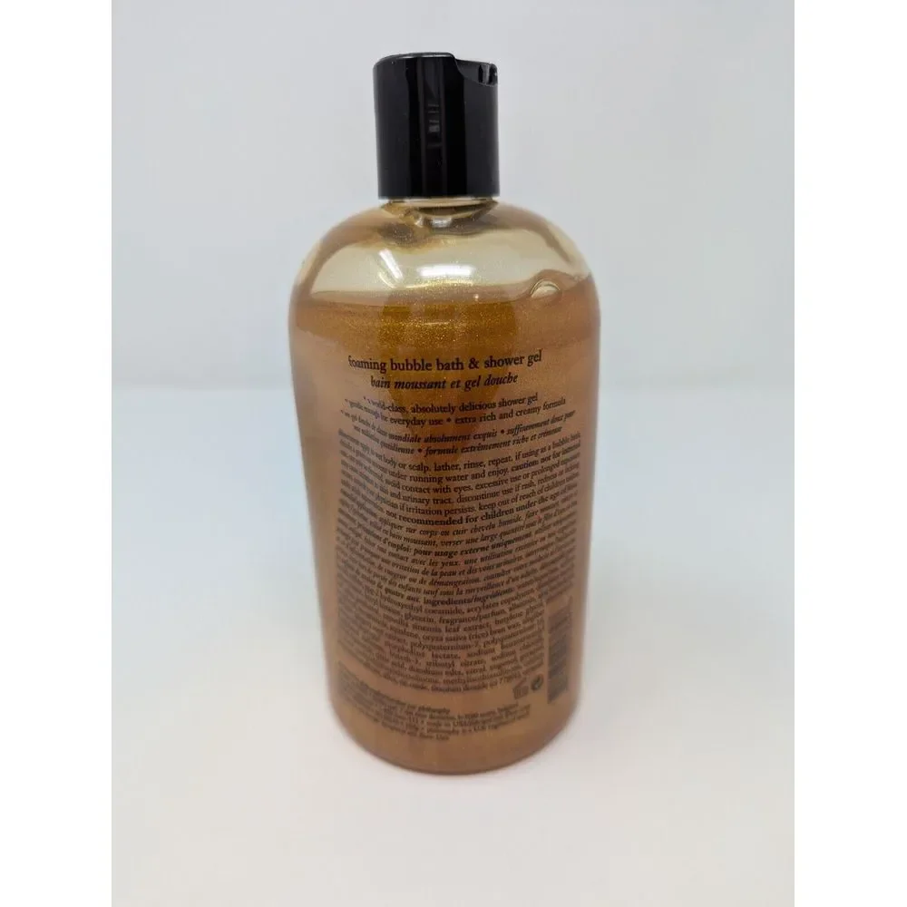 Philosophy The Gingerbread Girl‎ Foaming Bubble Bath & Shower Gel 16 Oz NEW NIB